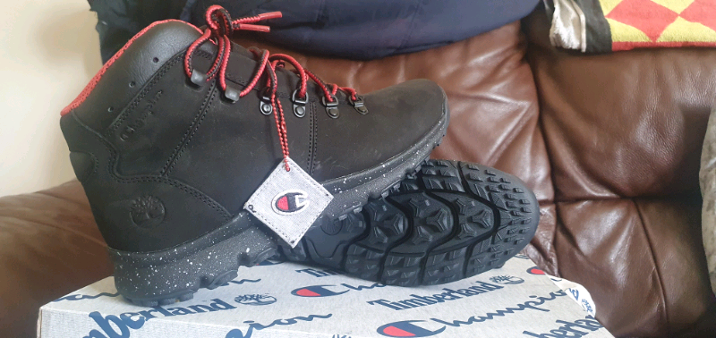 timberland x champion world hiker